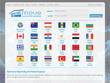 Tablet Screenshot of moveworldwide.net